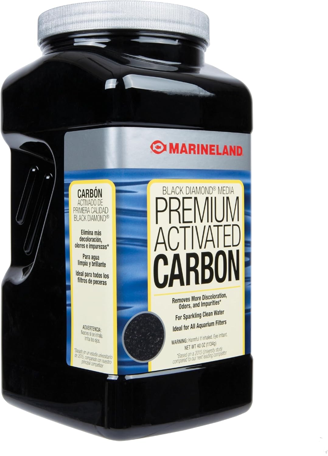 Marineland Black Diamond Premium Activated Carbon Filter Media, 40 oz - Happypetzone.online - Image 4