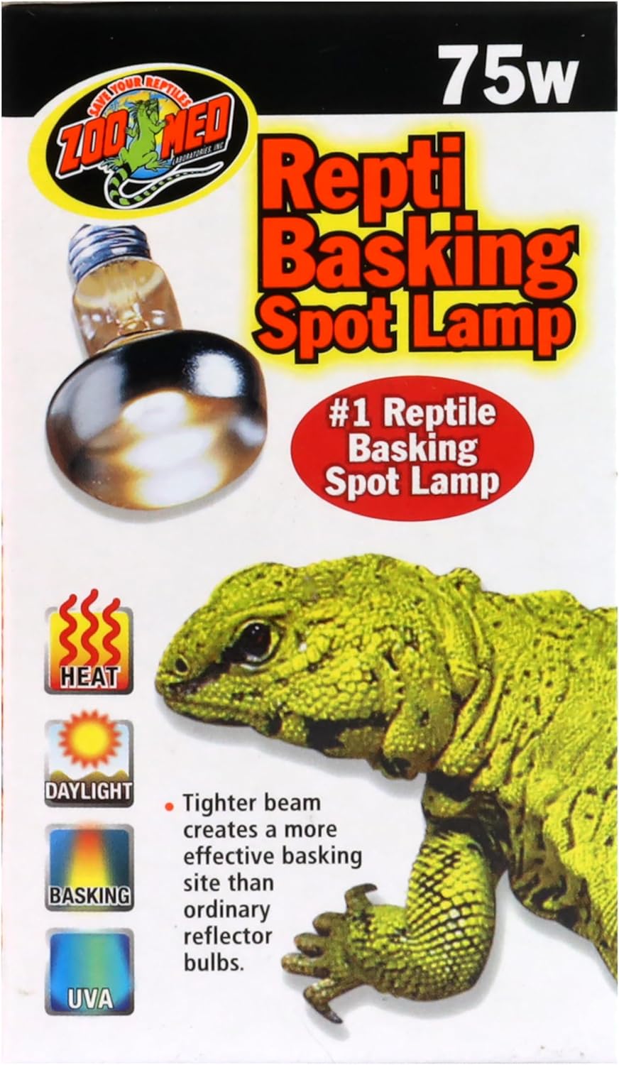 Zoo Med Basking Spot Lamp 75 Watts, 2 Pack - Happypetzone.online - Image 5