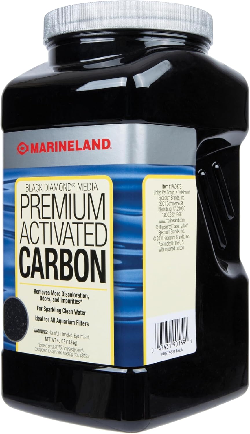 Marineland Black Diamond Premium Activated Carbon Filter Media, 40 oz - Happypetzone.online - Image 5