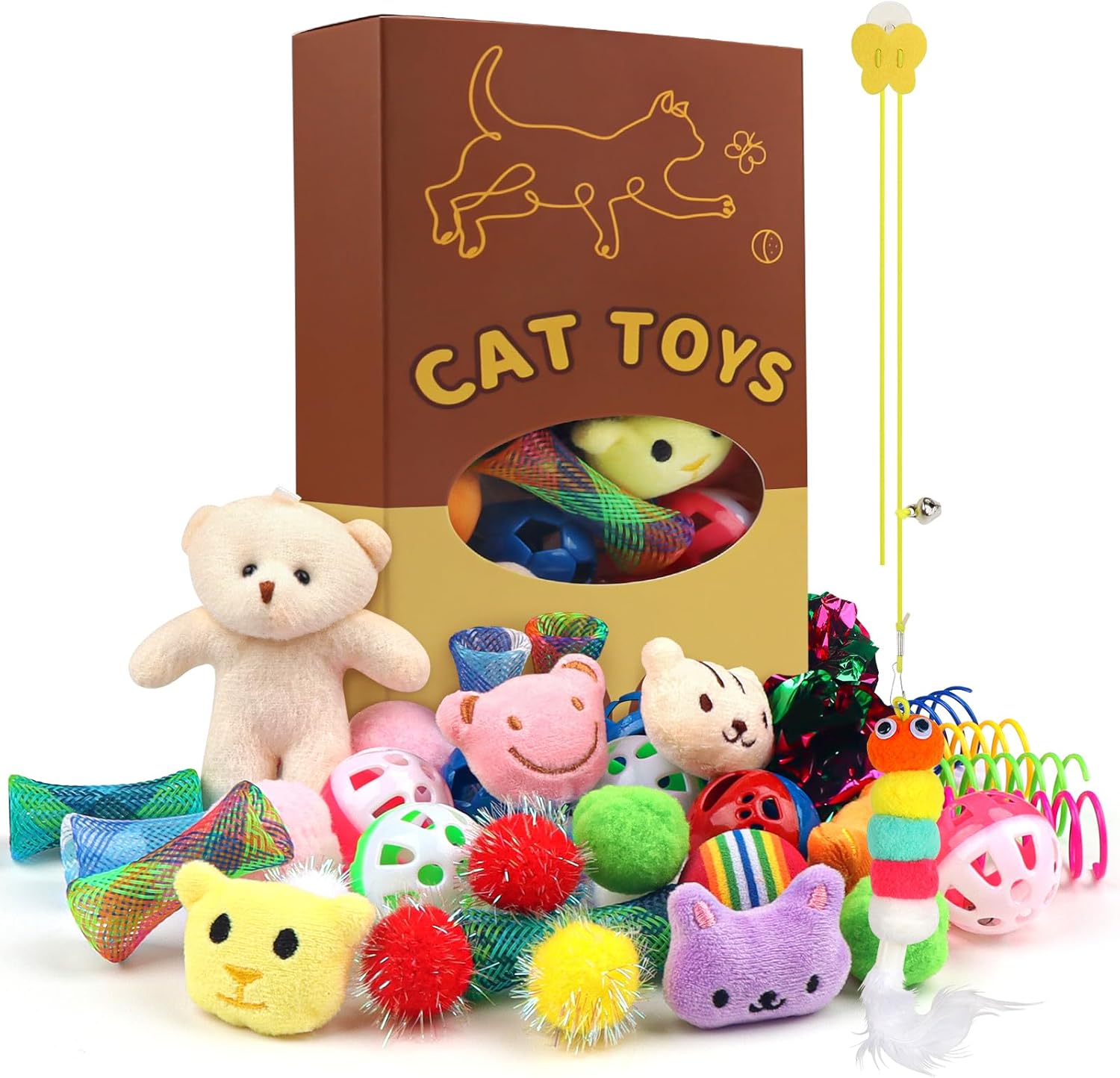 cat toy set bundle