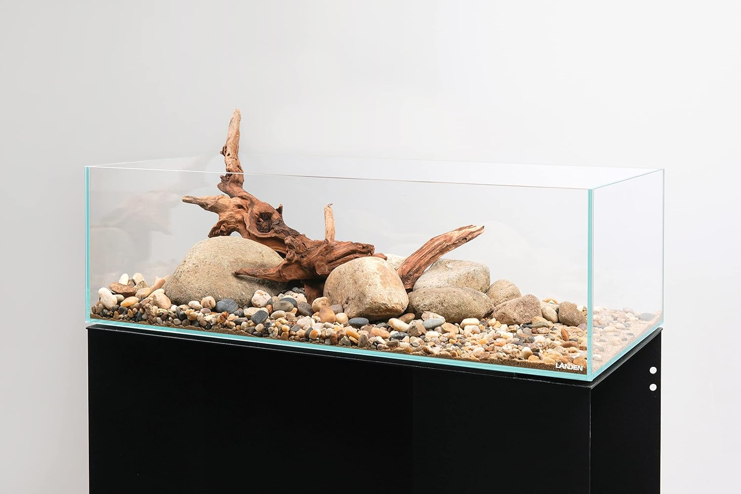 LANDEN 60S 7.9 Gal Shallow Aquarium Tank, Shallow Fish Tank, Rimless Low Iron Tank W23.6×D11.8×H7.1 in(60x30x18cm); 5mm Thickness Aquascape Fish Tank, Black Leveling Mat Included - Happypetzone.online - Image 3