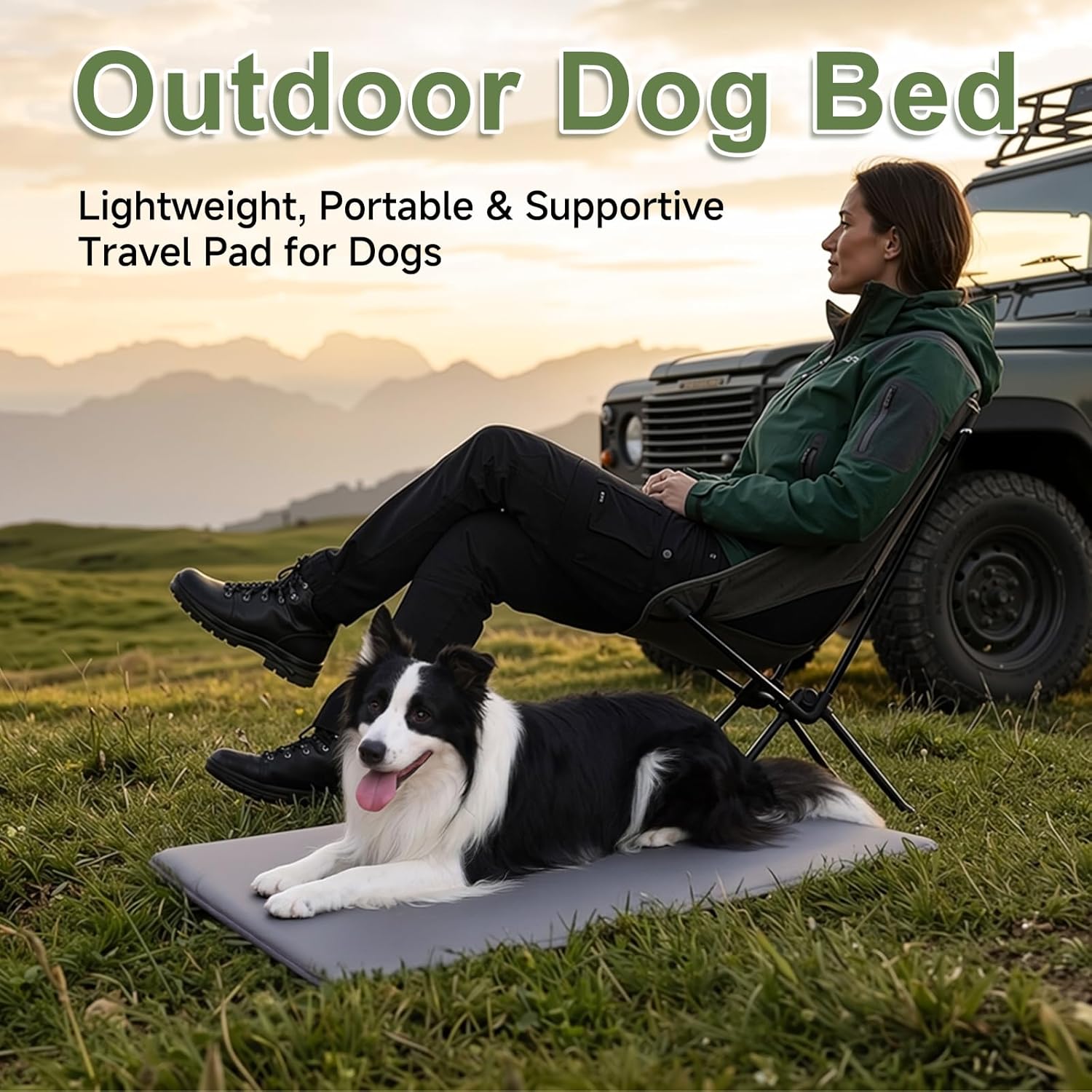 Dog Crate Pad, Double-Sided Waterproof Crate Mat Bed, Outdoor Kennel Mat Pet Sleeping for Medium Large Dogs, Waterproof, Wipeable, Anti-Slip, Kennel Pads 35 x 22 Inch, Dark Gray - Happypetzone.online - Image 8