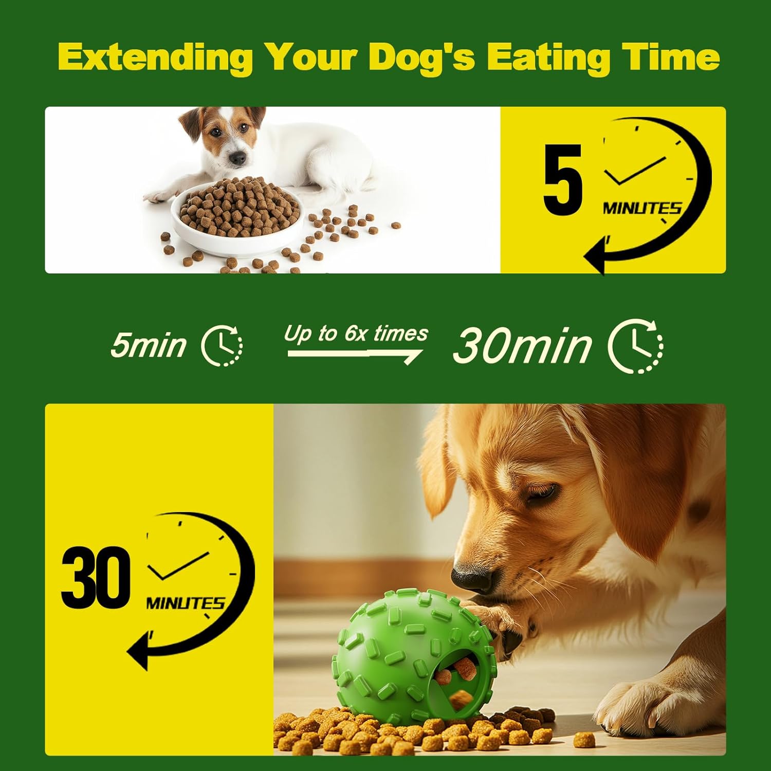 Treat Dispensing Dog Toys - Interactive Cognitive Dog Treat Toy,Puzzle Ball for Puppies & Small Dogs,Promotes Slow Eating, Reduces Stress,Perfect for Fetch,Chewing & Training - Happypetzone.online - Image 7