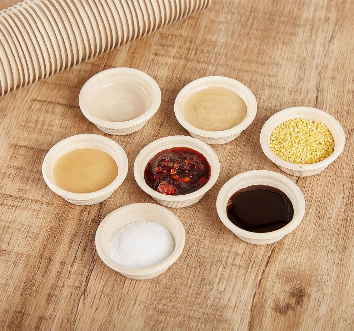 Paper Feeding Cups Samll 0.5 oz Gecko Food and Water Feeding Dish Ledge Accessories Bowls for Crested Gecko Lizards Reptiles Pets (Ledge+20cups) - Happypetzone.online - Image 4