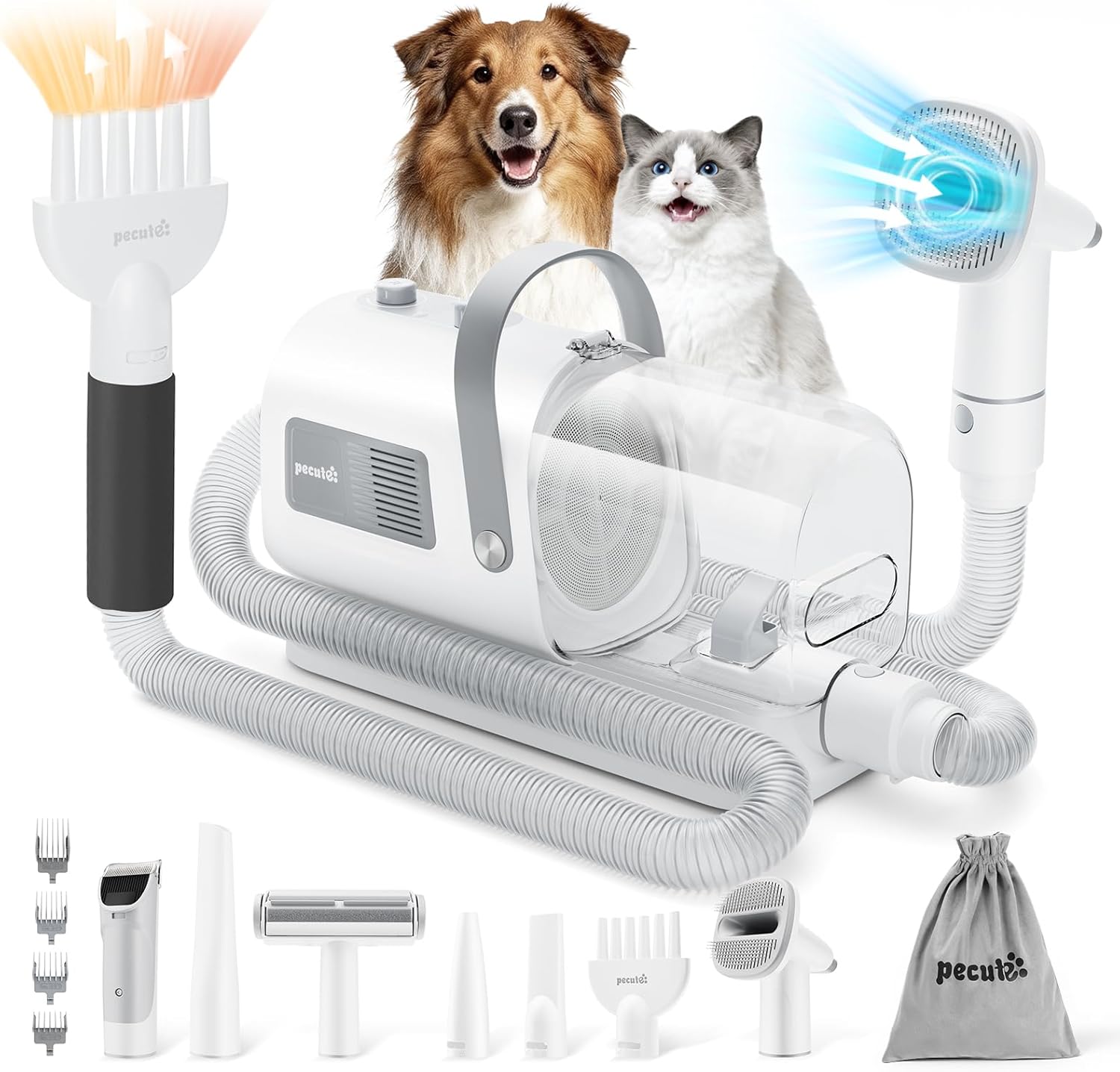 cat grooming vacuum