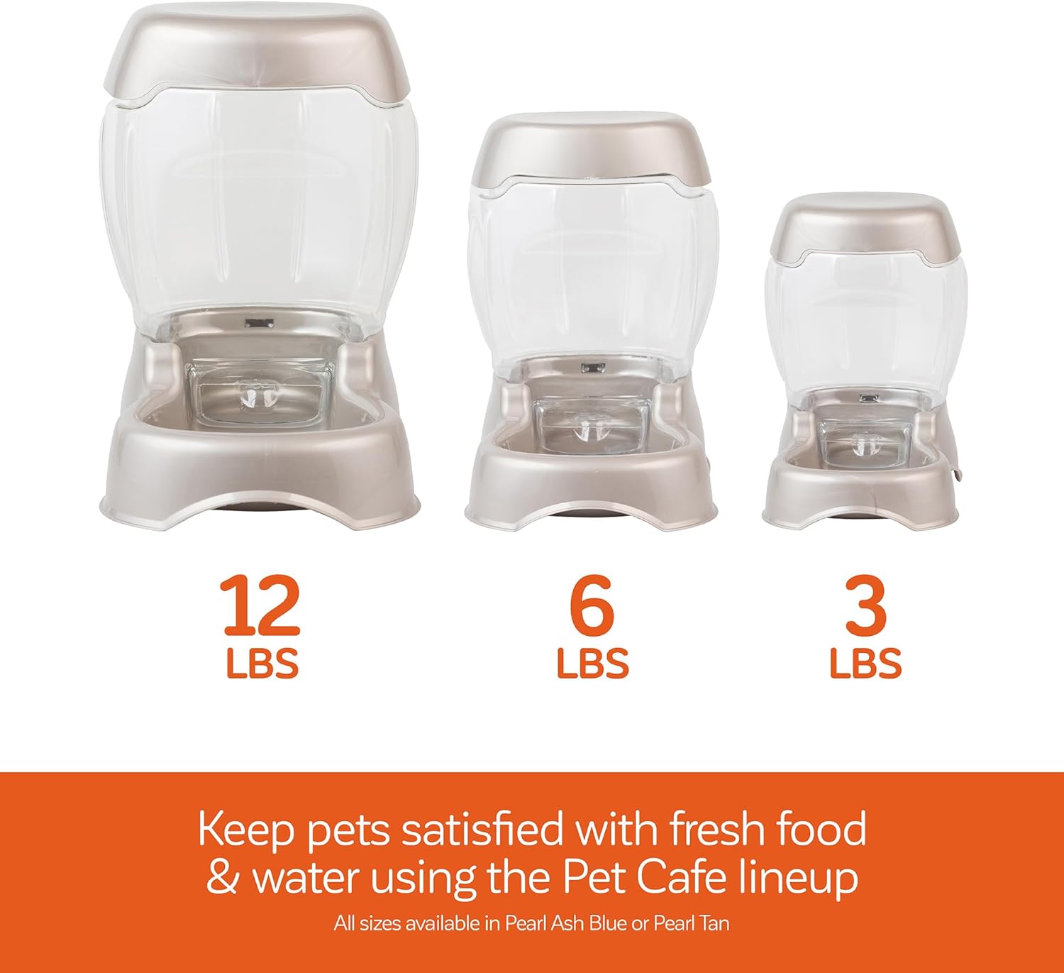 Petmate Pet Cafe Feeder Dog and Cat Feeder Pearlescent Colors 3 Sizes, Made in USA - Happypetzone.online - Image 8
