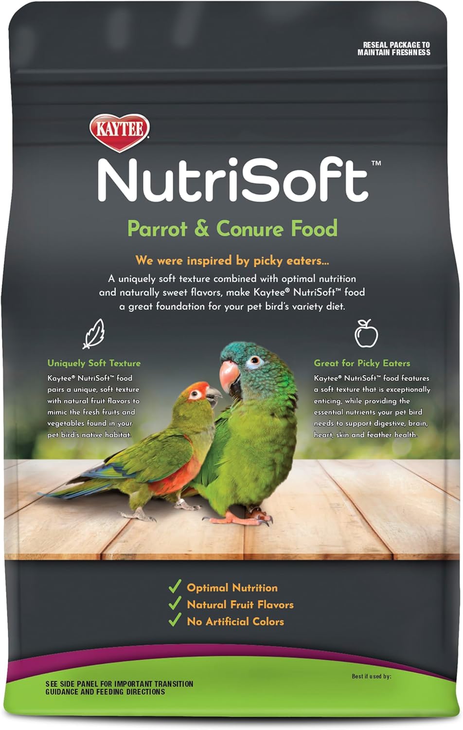 Kaytee Nutri Soft Pet Parrot & Conure Bird Food, 3 Pound - Happypetzone.online - Image 9