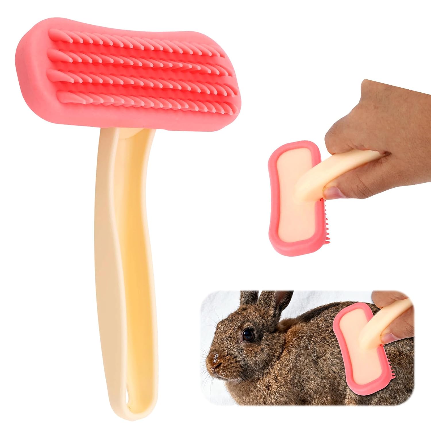 rabbit grooming brush