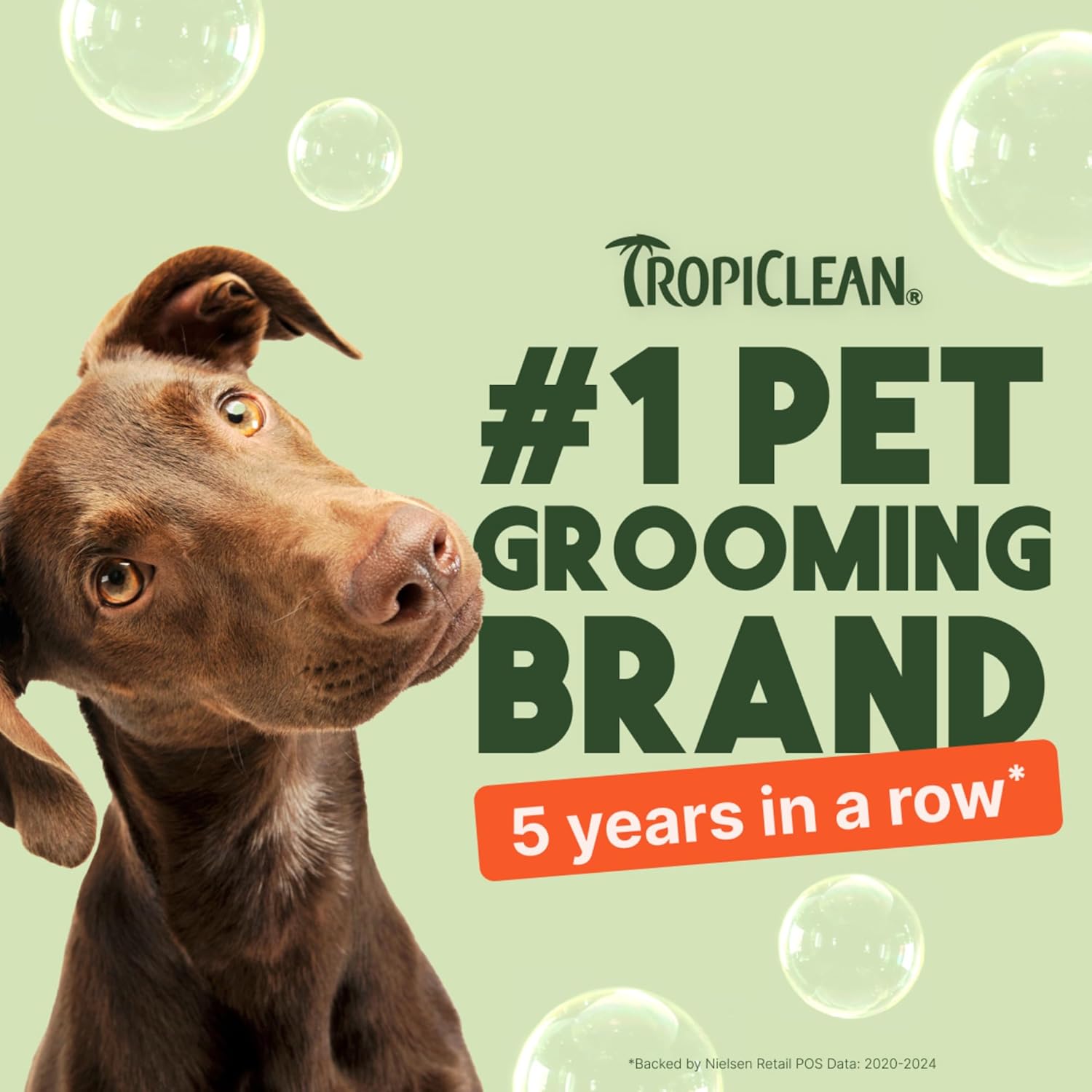 TropiClean 2-in-1 Dog Shampoo and Conditioner, Moisturizing Dog Detangler, Puppy Safe, Made in the USA, Papaya Scent, Cat & Kitten Safe, 20oz. - Happypetzone.online - Image 3