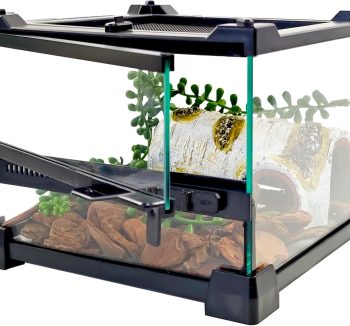 reptile cage front opening