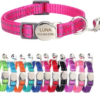 cat collar reflective