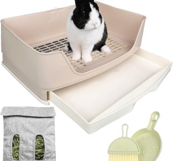 rabbit litter box setup