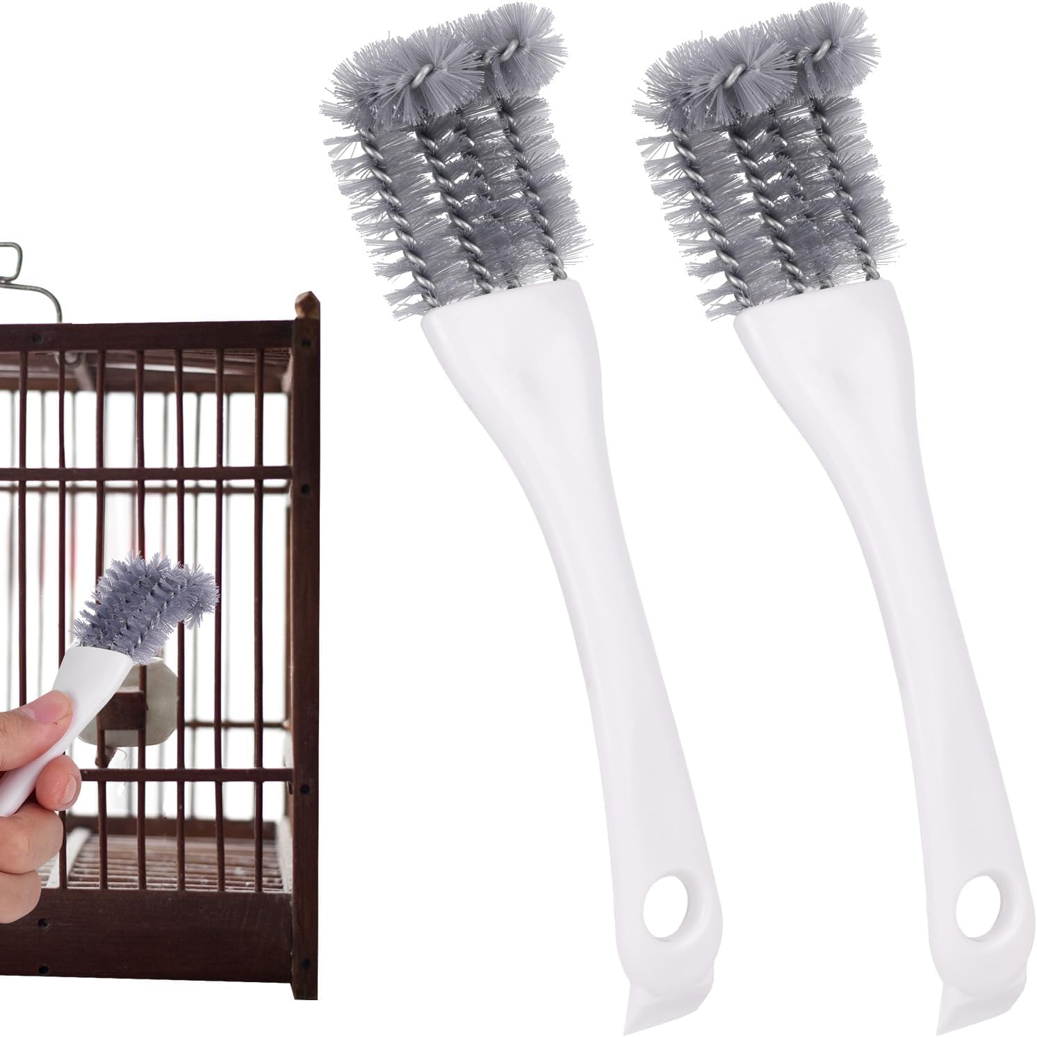 bird cage cleaning tools