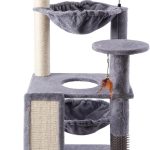 cat tree with hammock