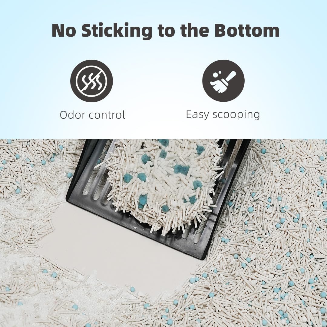 Zutto Nyan 4 in 1 Cassava Cat Litter - Advanced Fast Clumping, Flushable, Low Tracking, 99% Dust Free. Natural Plant Based,Pet Friendly, Great for All Cats, Sensitive Paws, Kittens(5.3 lbs x2 Bag) - Happypetzone.online - Image 3