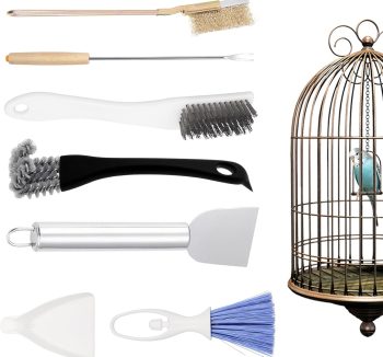bird cage cleaning tools