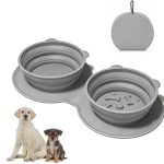 portable dog feeder travel