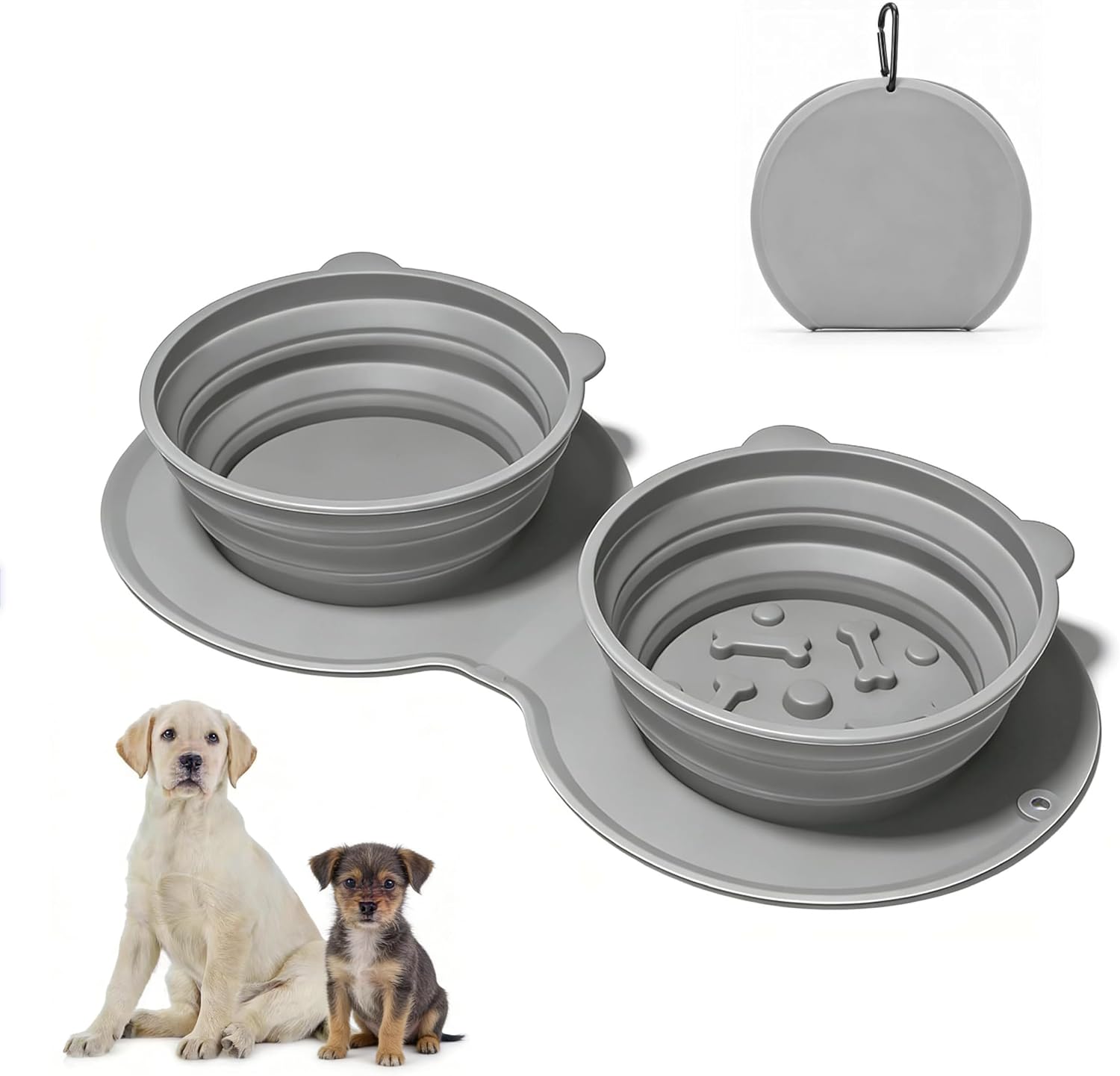 portable dog feeder travel