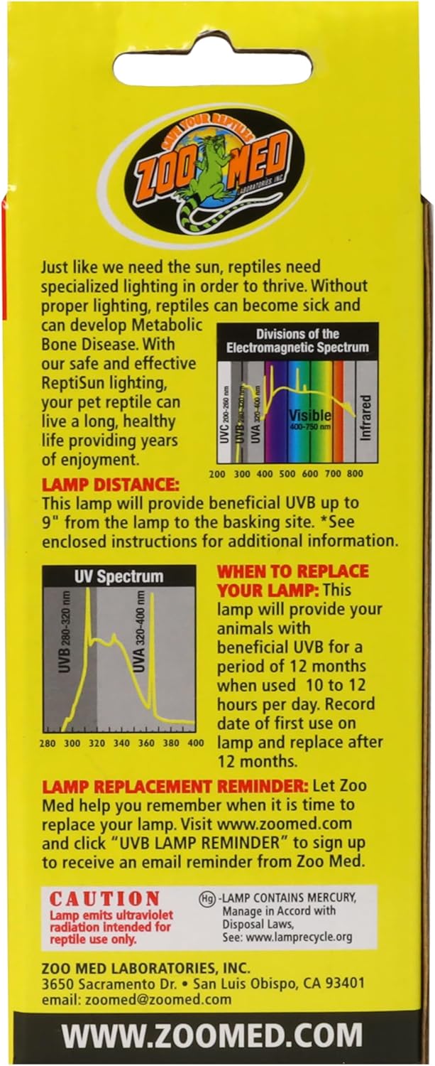 Zoo Med ReptiSun 10.0 Mini Compact Fluorescent Lamp 13 Watts - Happypetzone.online - Image 4