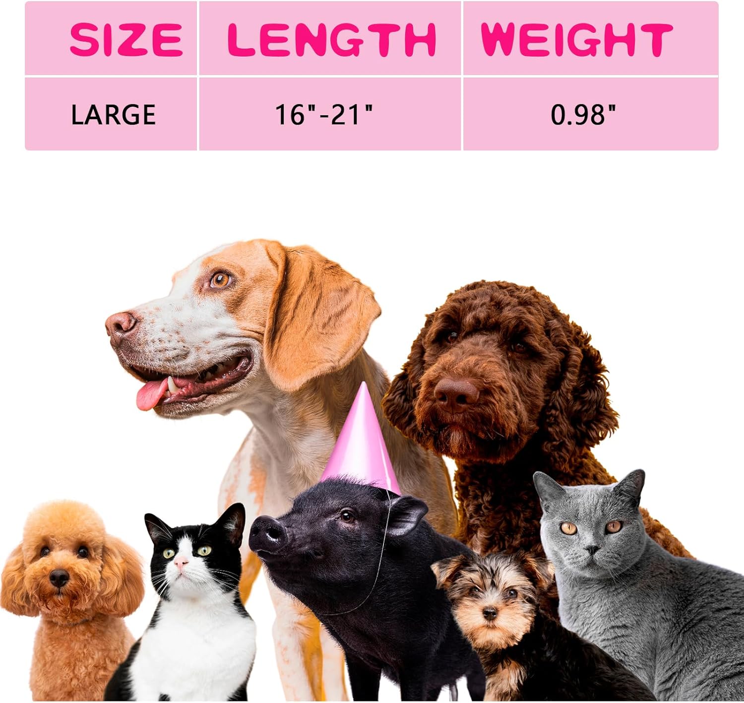 20 Pcs Adjustable Dog Collar 10 Colors Nylon Pet Collar Soft Neoprene Padded Collar with Buckle Heavy Duty Medium Dog Collars for Medium Dogs(Dark Color, Large) - Happypetzone.online - Image 7