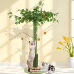 cat scratching post tall
