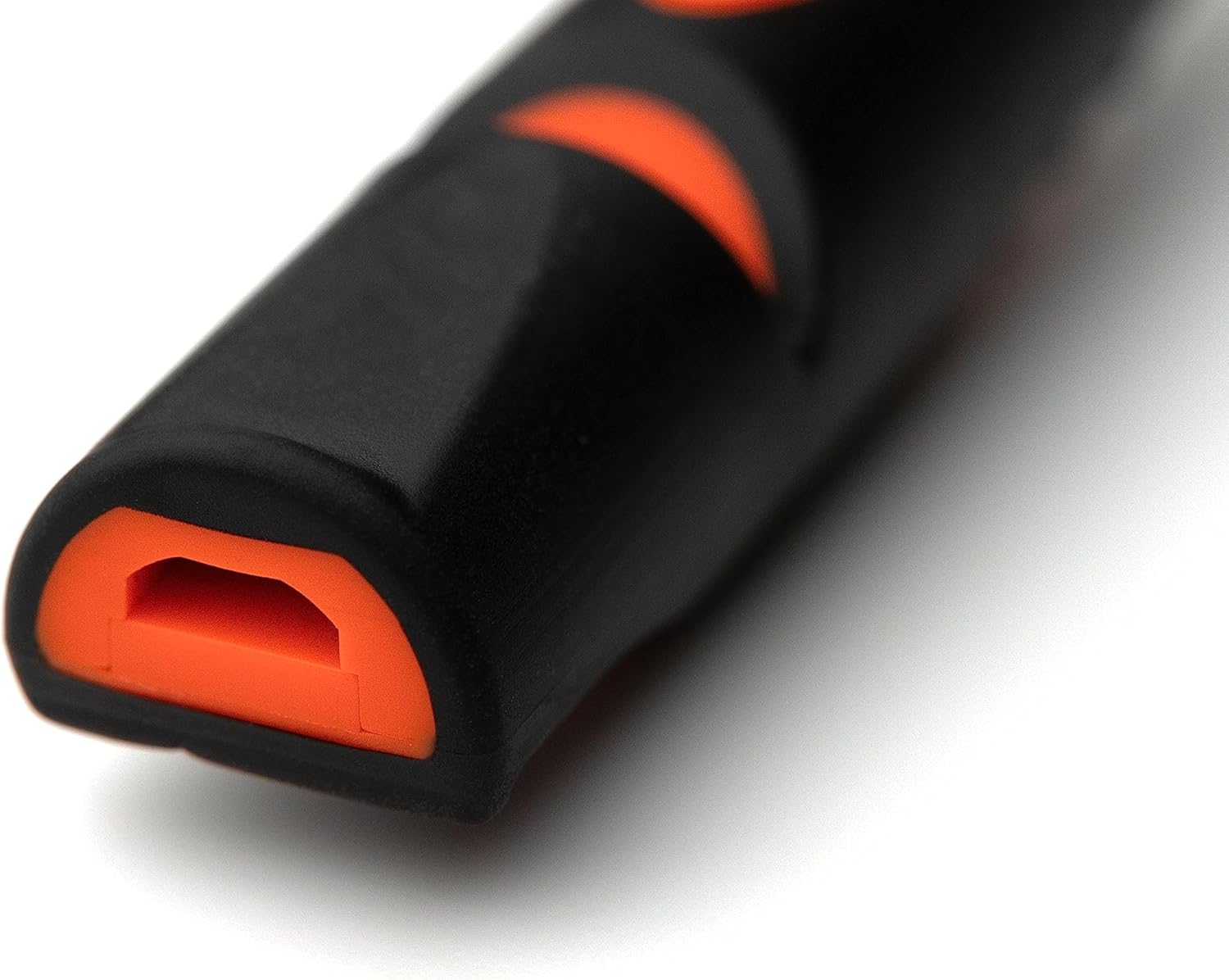 ACME Alpha 211.5 Professional Dog Training Whistle with Enhanced Ergonomic Grip. BPA-Free Plastic. 110 dBA. Long Range. Standardized Frequency. Weatherproof. Made in the UK (Black on Day Glow Orange) - Happypetzone.online - Image 5
