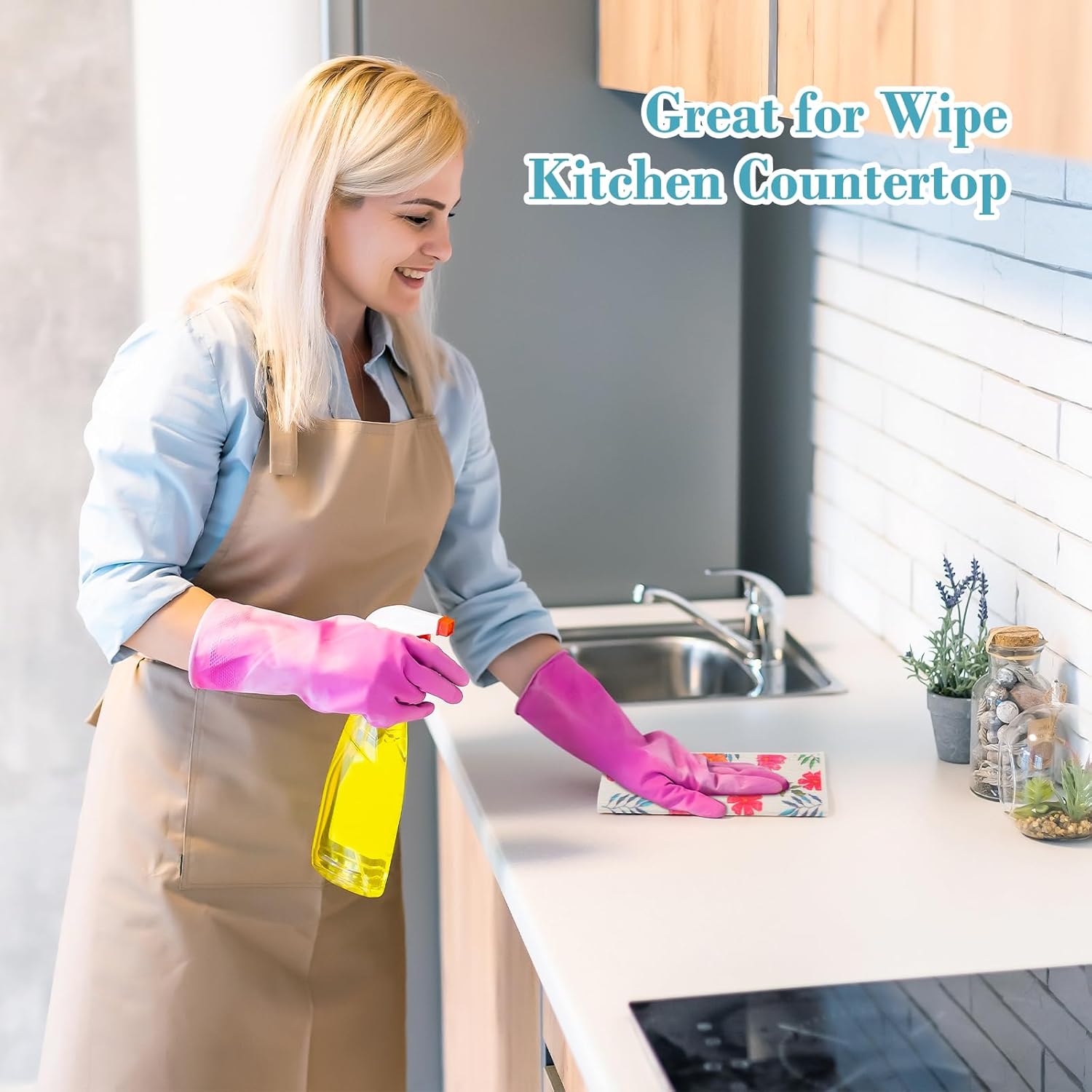 Lucomb Swedish Dishcloths for Kitchen Dishes, 8 Pack Reusable Cleaning Cloths Replace Paper Towels Swedish Towels Cleaning Rags Eco Friendly Biodegradable for Home Office Wipes - Happypetzone.online - Image 7