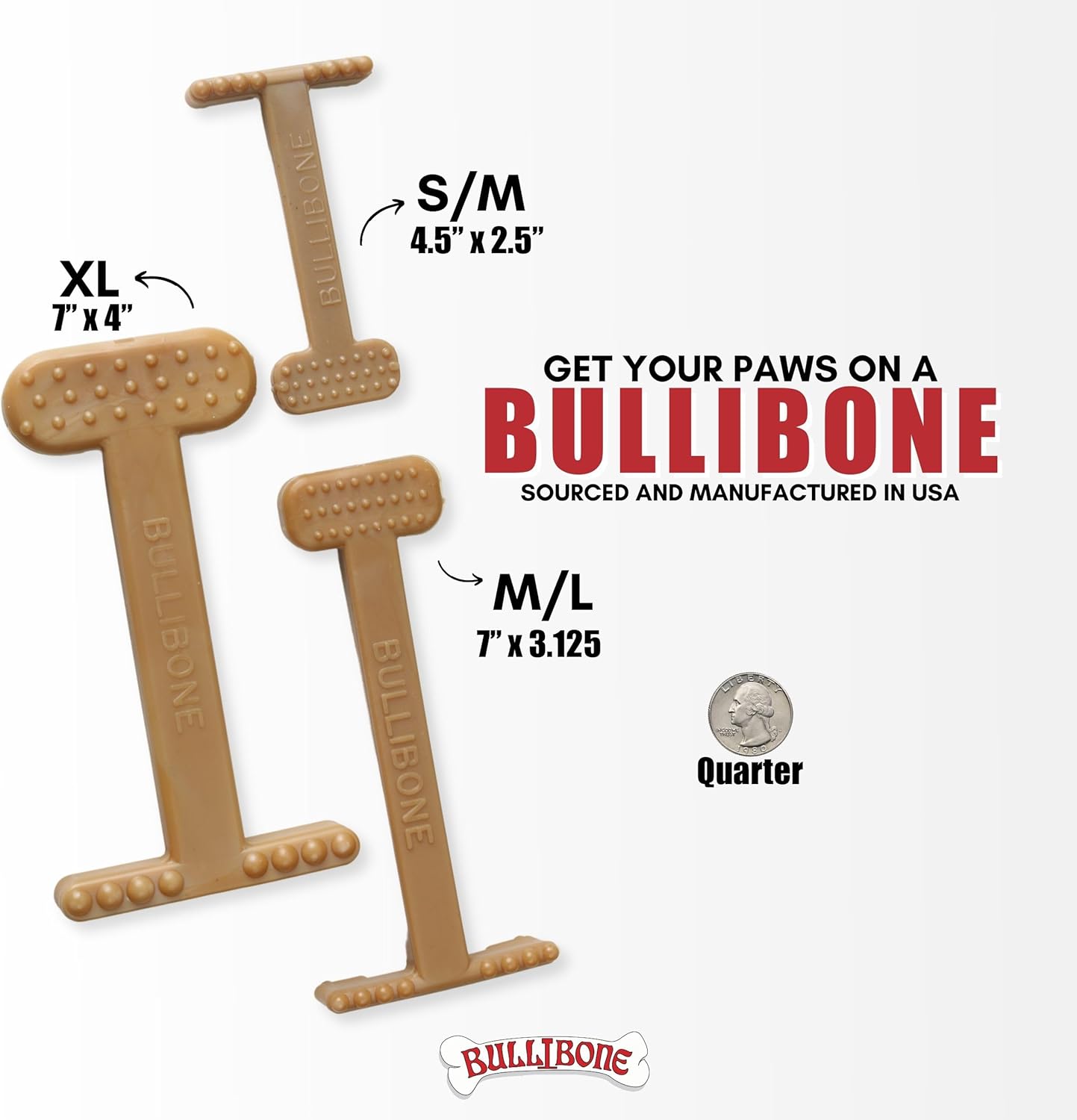 Bullibone Nylon Dog Chew Toy for Aggressive Chewers - Dental Hygiene Bone with Bacon Flavor, Durable Tough Chew Toys for Small Dogs, Indestructible Dog Bone - 2 Pack - Happypetzone.online - Image 4