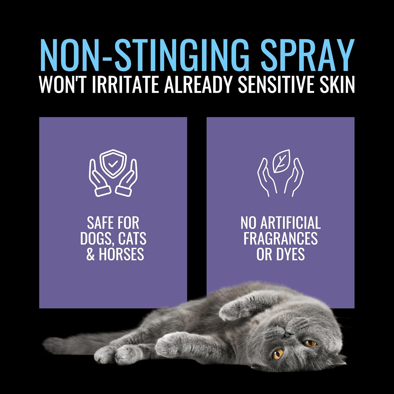 NOVEHA 1% Hydrocortisone Spray for Dogs, Cats, Horses – (3 x 120mL) - Happypetzone.online - Image 5