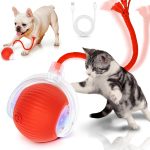 cat toy ball rolling