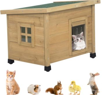 small pet house wooden