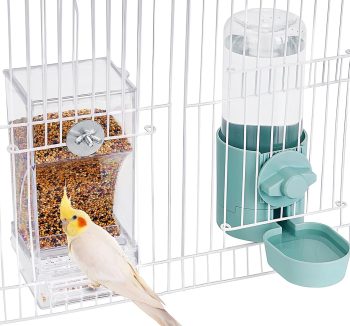 bird cage food feeder