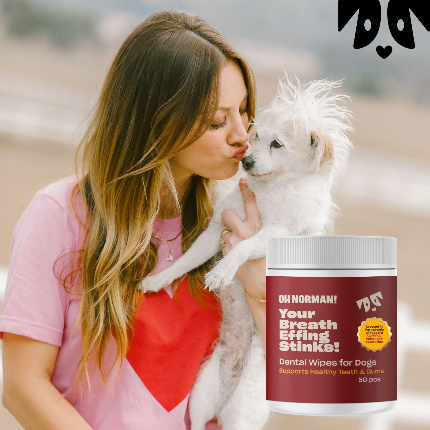 OH NORMAN! Dog Dental Wipes - Vet-Approved Pet Dental Finger Wipes for Oral Hygiene & Fresh Breath - Alternative to Finger Toothbrush for Dogs - No Fuss Dog Cleaning Supplies for Daily Use - 50 pcs - Happypetzone.online - Image 5