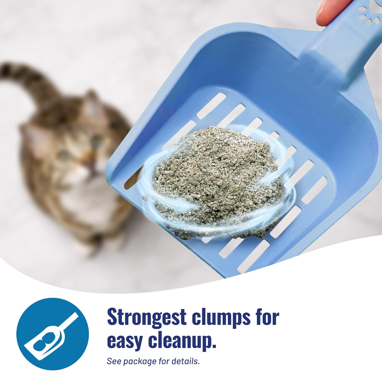 Cat's Pride Max Power: Total Odor Control - Up to 10 Days of Powerful Odor Control - Strong Clumping - Hypoallergenic - 99% Dust Free - Multi-Cat Litter, Unscented, 15 Pounds - Happypetzone.online - Image 6