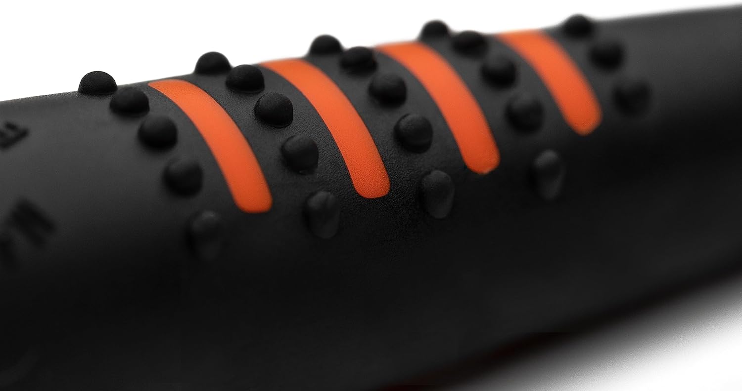 ACME Alpha 211.5 Professional Dog Training Whistle with Enhanced Ergonomic Grip. BPA-Free Plastic. 110 dBA. Long Range. Standardized Frequency. Weatherproof. Made in the UK (Black on Day Glow Orange) - Happypetzone.online - Image 3