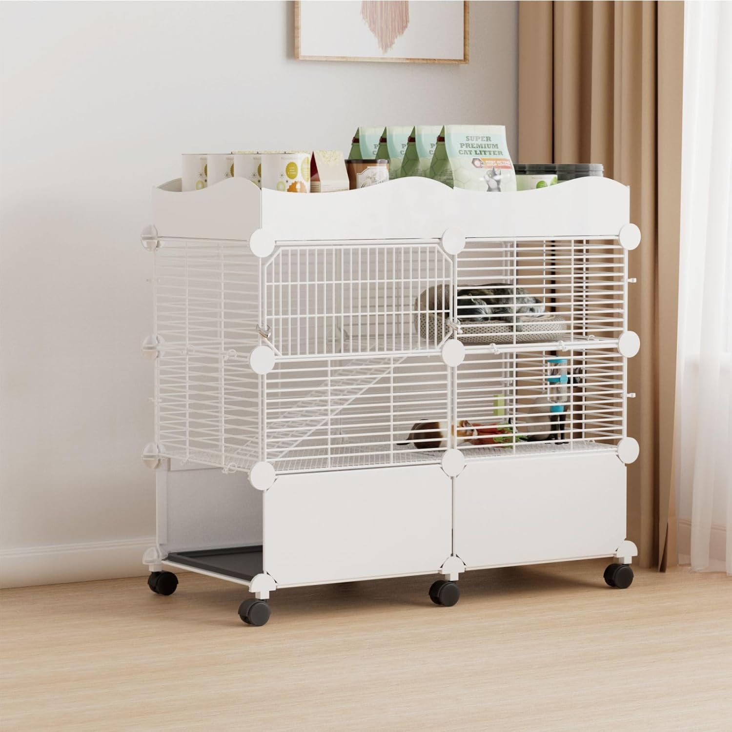 guinea pig cage with stand