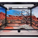 reptile cage front opening