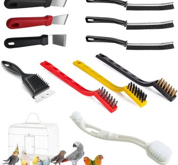 bird cage cleaning tools