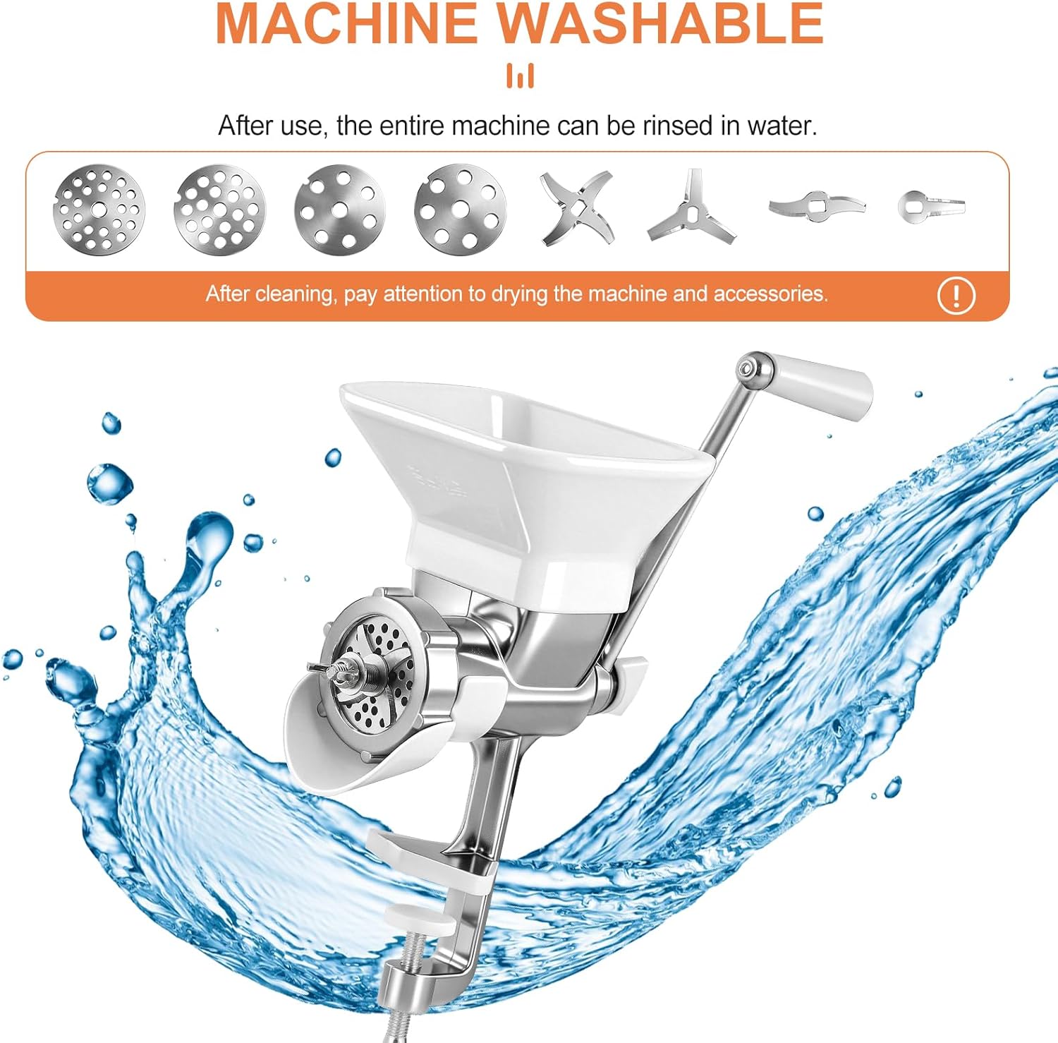 YUCHENGTECH Manual Pet Food Pellet Maker Enlarged Funnel Manual Birds Fishing Bait Granulator Pelleter Animal Pet Food Maker for Fish Dog Cat with 4mm/5mm/6mm/7mm Molds - Happypetzone.online - Image 3