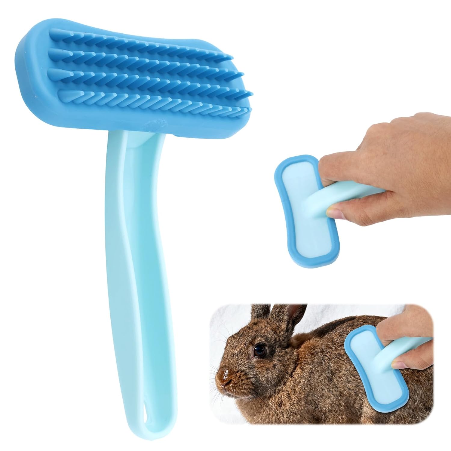 rabbit grooming brush