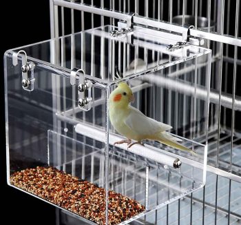bird cage food feeder