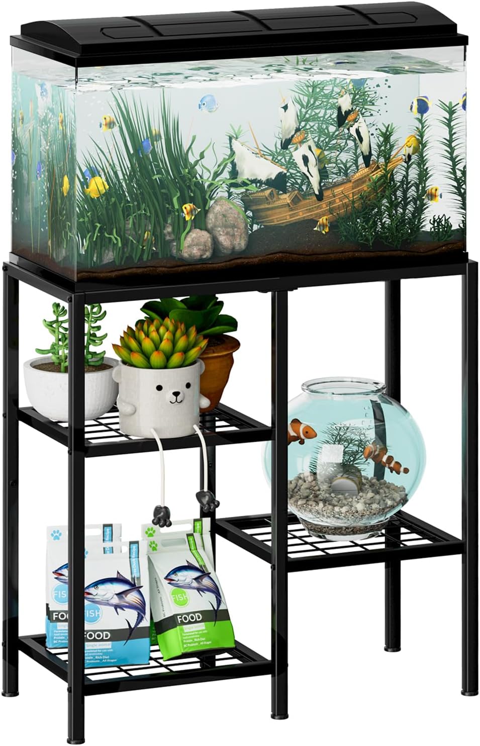 fish tank with stand