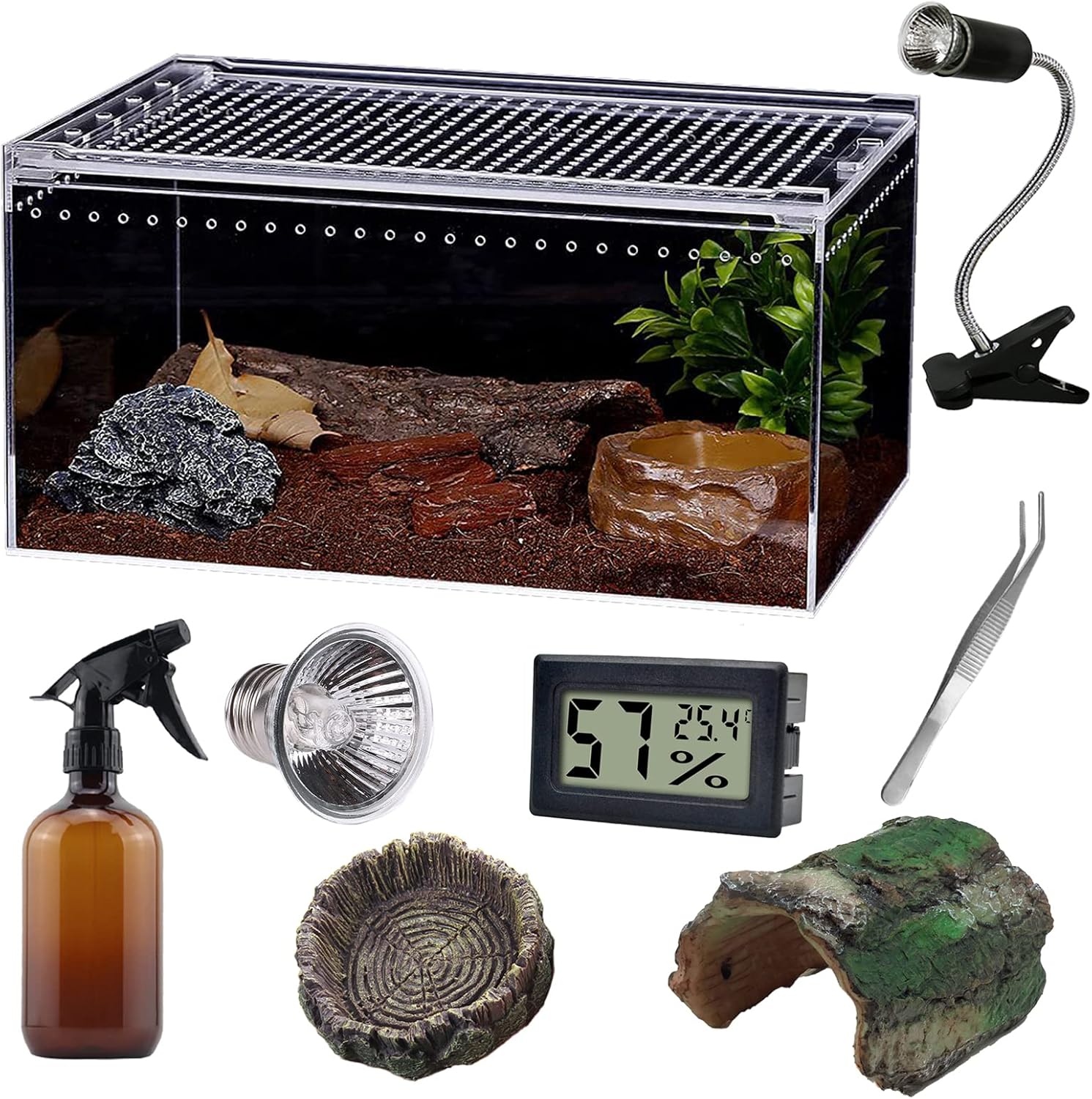 reptile habitat setup kit