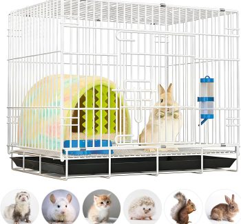 rabbit cage easy clean