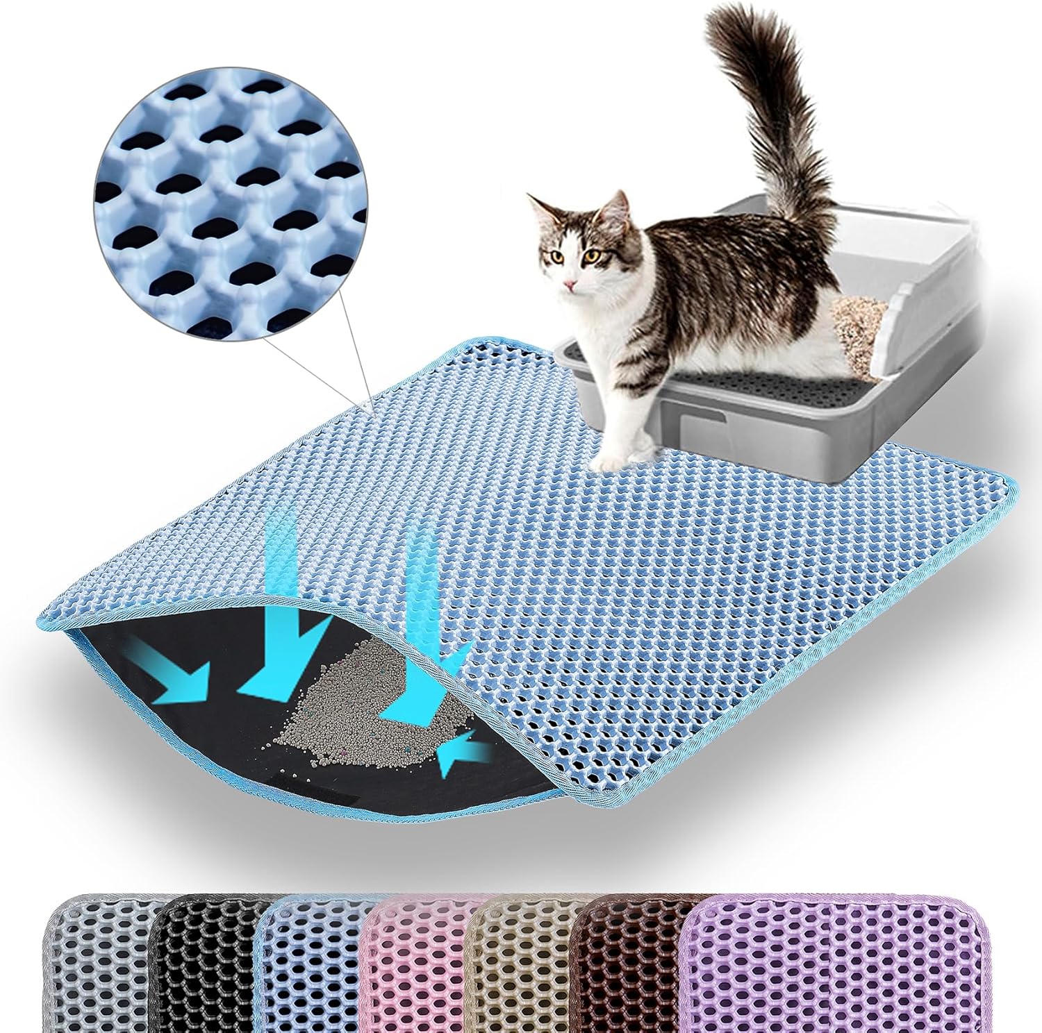 cat litter mat waterproof