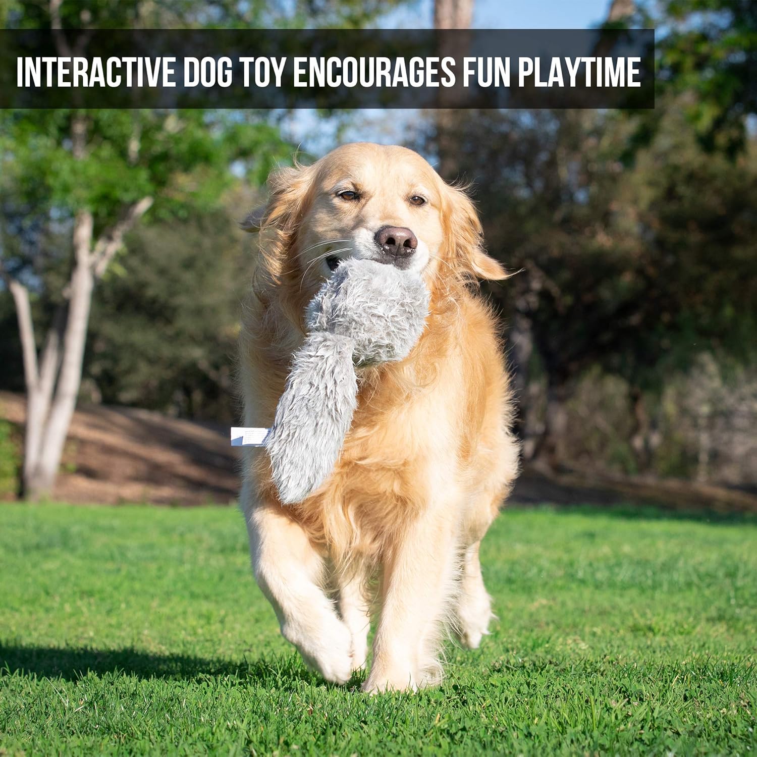 Hyper Pet Doggie Tail Interactive Plush Automatic Dog Toys, Durable, Wiggles, Vibrates, and Barks, Batteries Included, for All Dog Breeds, Boredom Buster - Happypetzone.online - Image 6