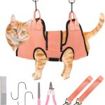 cat grooming supplies set