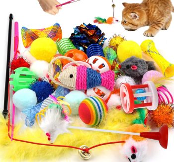 cat toy set bundle