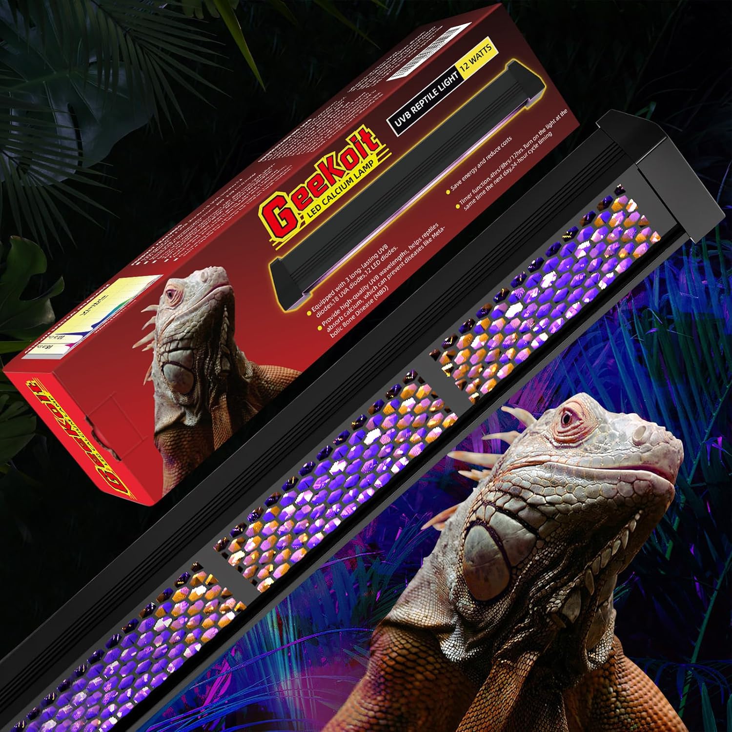 reptile light fixture