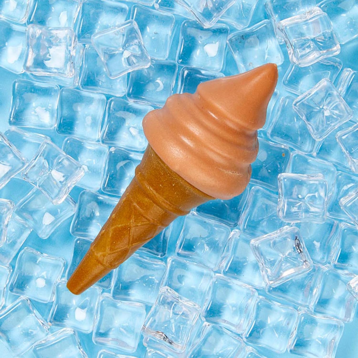 SPOT Pup Ice- Ready to Freeze at Home Dog Treats-Edible Chews for Medium Breed Dogs & Puppies with Real Chicken to Keep Your Pup Cool Year Round, Waffle Cone Strawberry Flavor, 2pcs - Happypetzone.online - Image 7